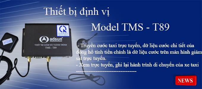 Định vị ôtô adsun TMS - T89